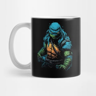 angry leonardo ninja turtle Mug